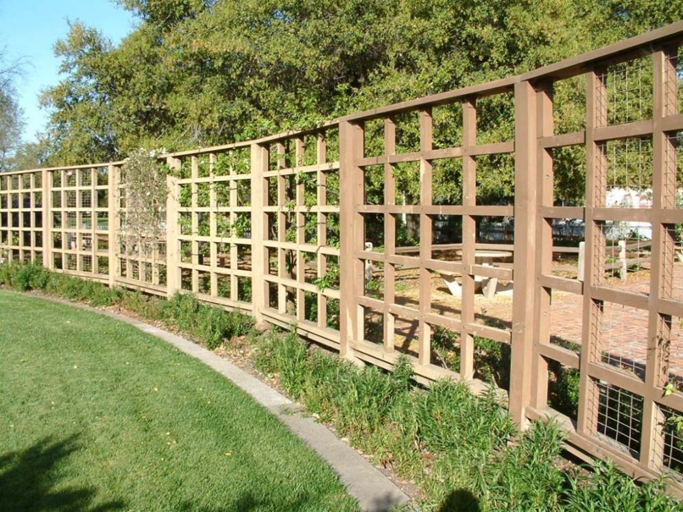 Brown Open Fencing