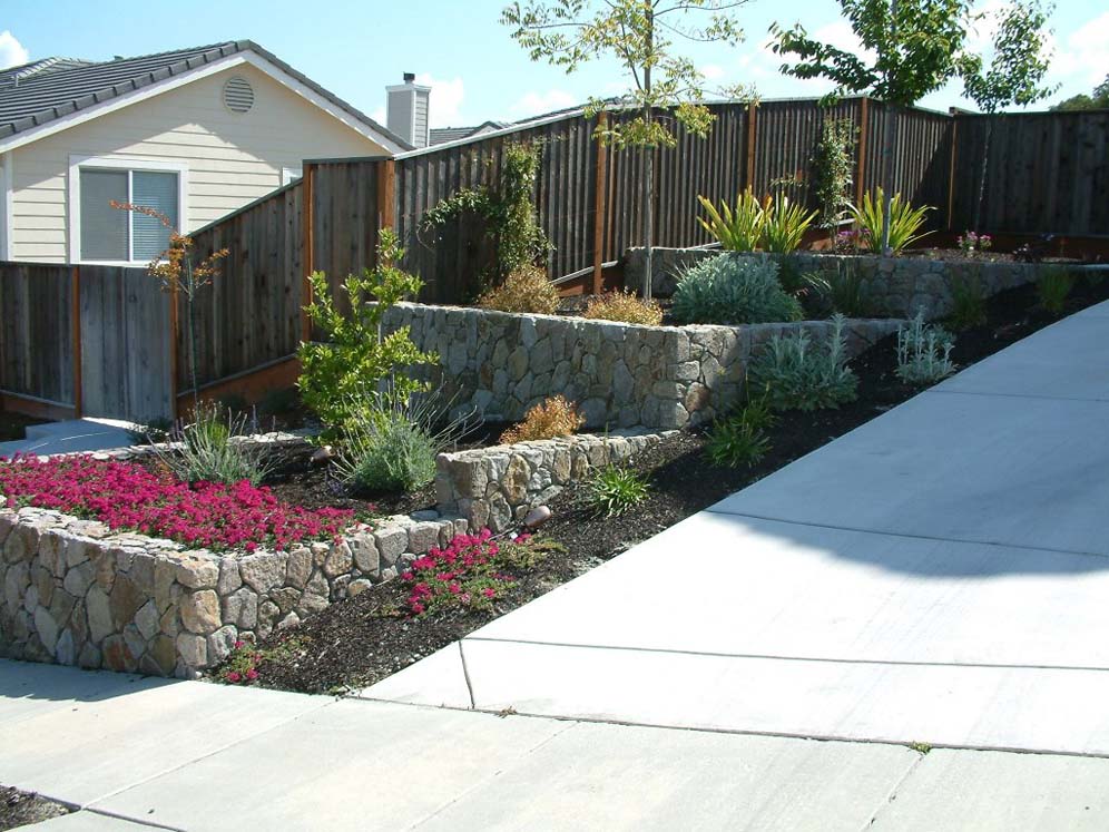 Terraced Raised Planters